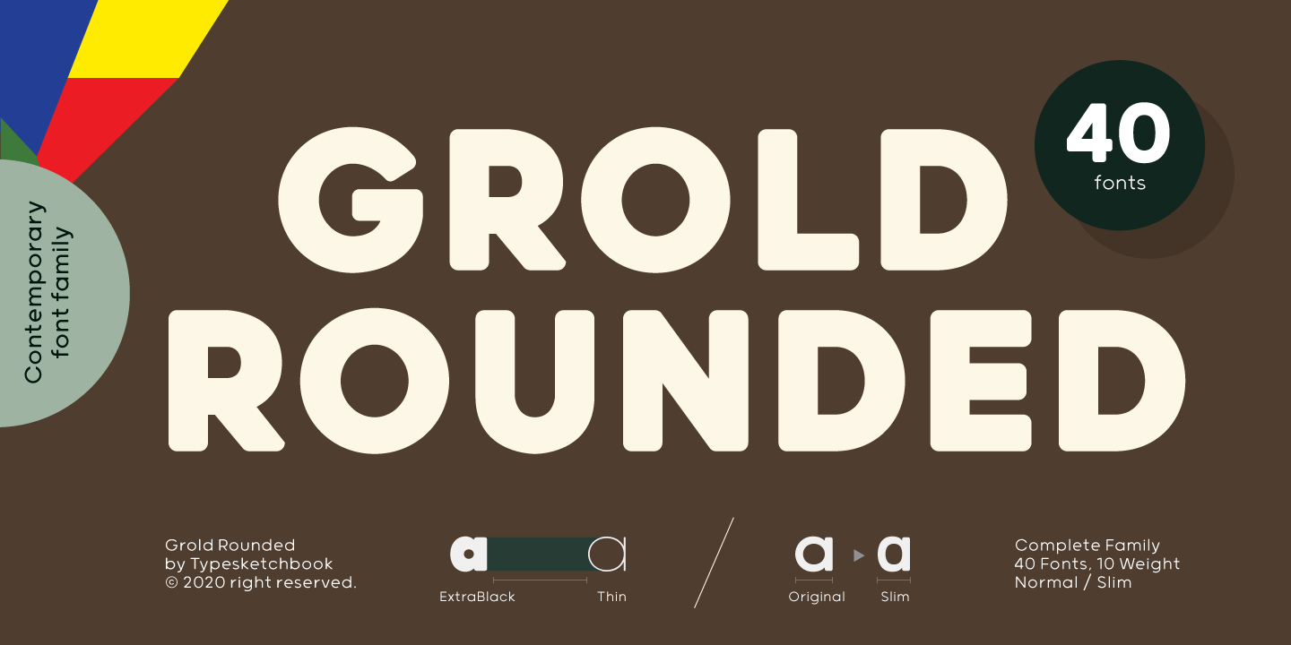Font Grold Rounded